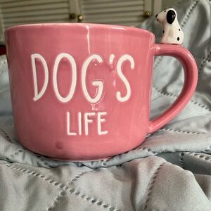 Harvest Green Studio Dogs Life Stoneware Mug